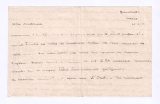 Brief von Albert Schweitzer und Emmy Martin an Pauline Kirkpartick