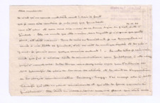 Brief von Albert Schweitzer an Pauline Kirkpatrick