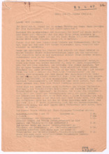 Brief von Paul Haupt an Albert Schweitzer
