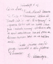 Brief von Helene Schweitzer an Paul Haupt