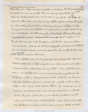 Brief von Albert Schweitzer an Norman Cousins