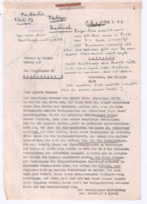 Brief vom Breitkopf & Härtel Verlag an den Branner og Korchs Verlag