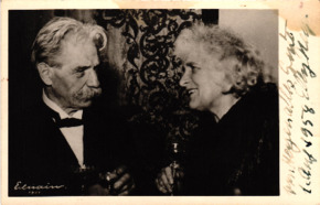 Eigenh. Widmung Elly Neys mit U., 1958