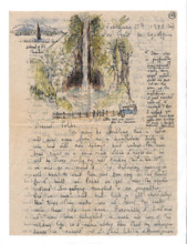 Brief von Gloria Coolidge an einen unbekannten Empfänger