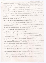 Brief von Albert Schweitzer an Lotte Gerhold-Schall