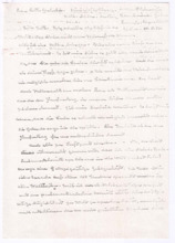 Brief von Albert Schweitzer an Lotte Gerhold-Schall
