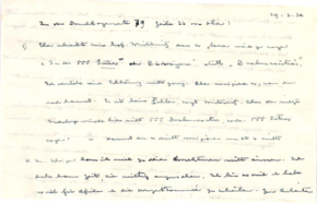 Brief von Albert Schweitzer an Lilian Russell
