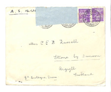 Briefkuvert von Albert Schweitzer an Lilian Russell