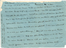 Brief von Albert Schweitzer an Lilian Russell