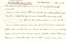 Brief von Albert Schweitzer an Lilian Russell