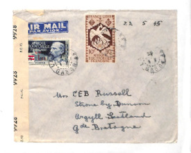 Briefkuvert von Albert Schweitzer an Lilian Russell