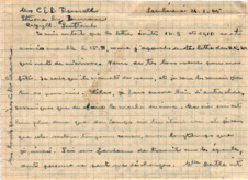 Brief von Albert Schweitzer an Lilian Russell