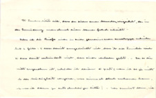 Brief von Albert Schweitzer an Lilian Russell