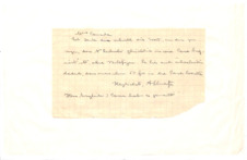 Brief von Albert Schweitzer an Lilian Russell