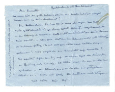 Brief von Albert Schweitzer an Lilian Russell