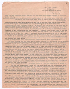 Brief von Lilian Russell an Albert Schweitzer
