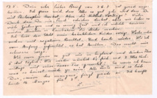 Brief von Lilian Russell an Albert Schweitzer
