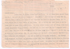 Brief von Lilian Russell an Albert Schweitzer