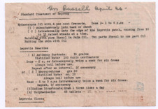 Brief von Lilian Russell an Albert Schweitzer