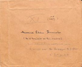 Briefkuvert an Lilian Russell