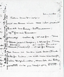 Brief v. Albert Schweitzer an Fréderic Haerpfer