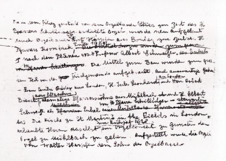 Brief v. Albert Schweitzer an Fréderic Haerpfer