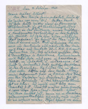 Brief von Georg Albert Walter an Albert Schweitzer
