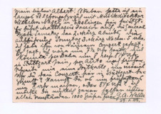 Postkarte von Georg Albert Walter an Albert Schweitzer