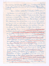 Brief von Lisa Walter an Mathilde Kottmann