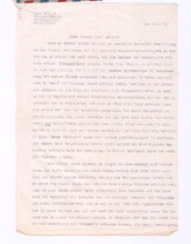 Brief von Lisa Walter an Albert Schweitzer