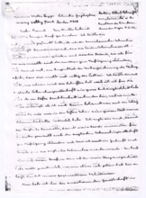 Brief von Albert Schweitzer an Walter Legge