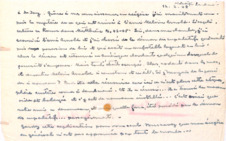 Brief  v. Dr. Albert Schweitzer an Charles Joy