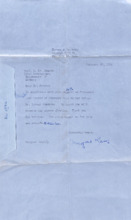 Brief (Typo) mit Unterschrift