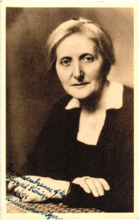 Eigenh. Widmung mit U. von Helene Schweitzer