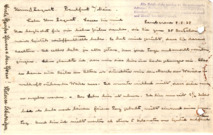 Eigenh. Brief mit Unterschrift von Albert und Helene Schweitzer, nebst einem Photo