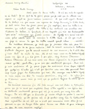 Brief v. Gloria Meer an E. Martin
