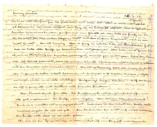 Brief von Albert Schweitzer an Emmy Martin