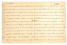 Brief von Albert Schweitzer an Emmy Martin