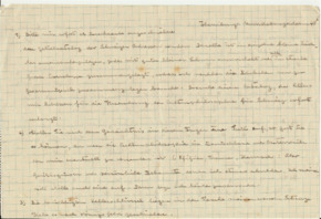 Brief v. Dr. A. Schweitzer an Emmy Martin