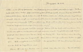 Brief v. Dr. A. Schweitzer an Emmy Martin