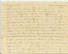 Brief v. Dr. A. Schweitzer an Emmy Martin