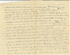 Brief v. Dr. A. Schweitzer an Emmy Martin