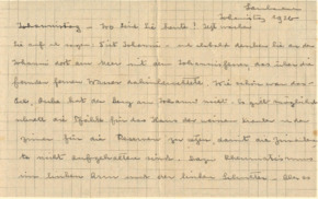 Brief v. A. Schweitzer an  E. Martin