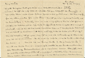 Brief v. A. Schweitzer an E. Martin