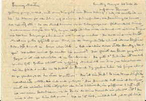 Brief v. A. Schweitzer an  E. Martin