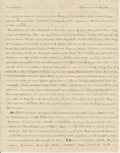 Brief v. A. Schweitzer an E. Martin