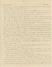 Brief v. A. Schweitzer an  E. Martin