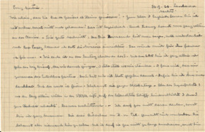 Brief v. A. Schweitzer an E. Martin