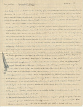 Brief v. A. Schweitzer an  E. Martin