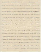 Brief v. A. Schweitzer an E. Martin